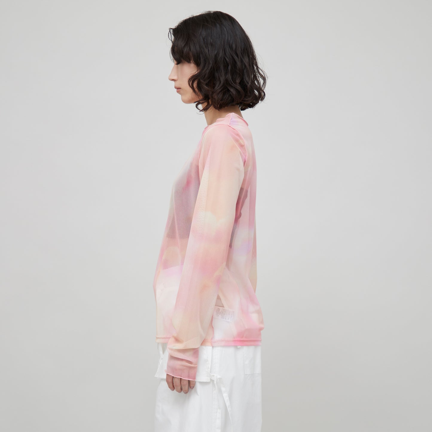 Marble Sheer Cutsew(マーブルシアーカットソー)