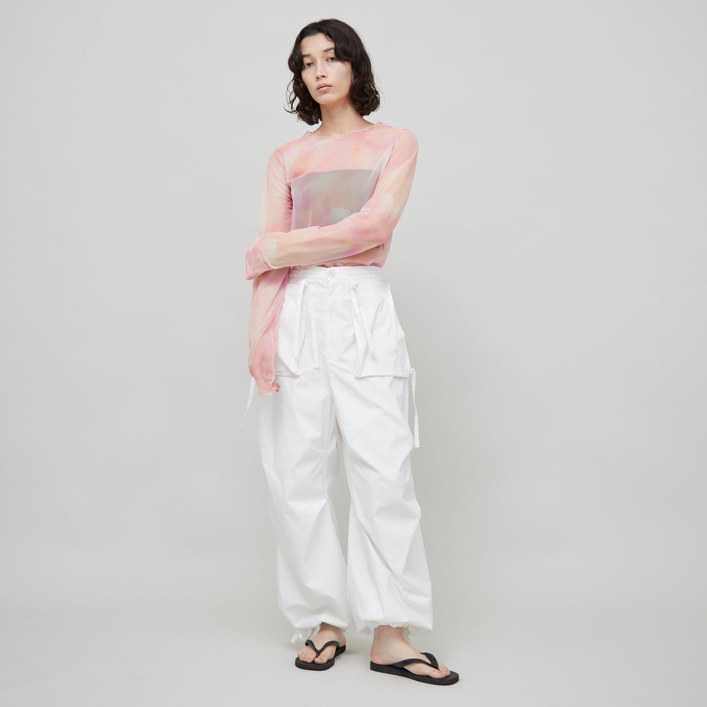 Marble Sheer Cutsew(マーブルシアーカットソー)