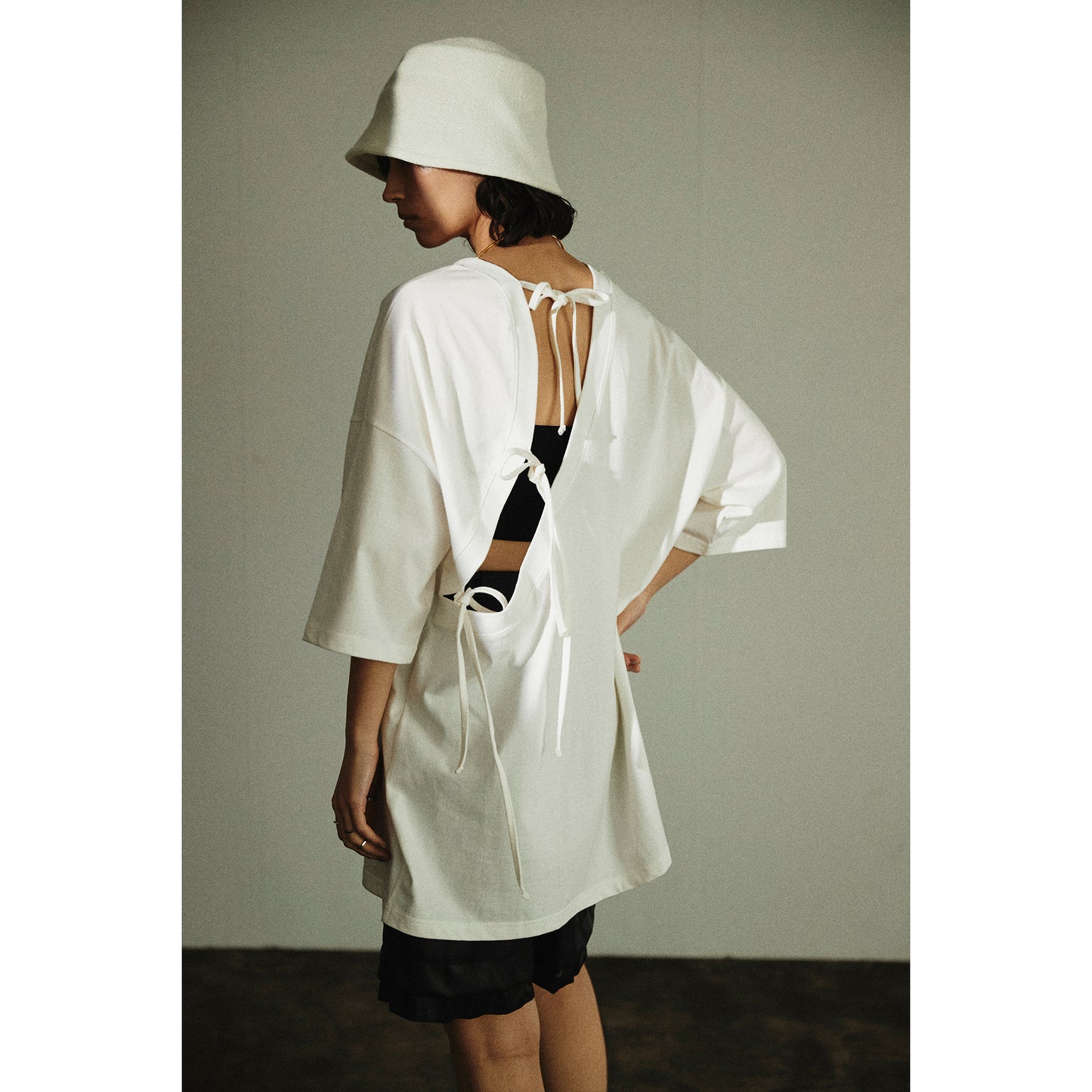 Back Slit Big T-shirt(バッグスリットビッグTシャツ)