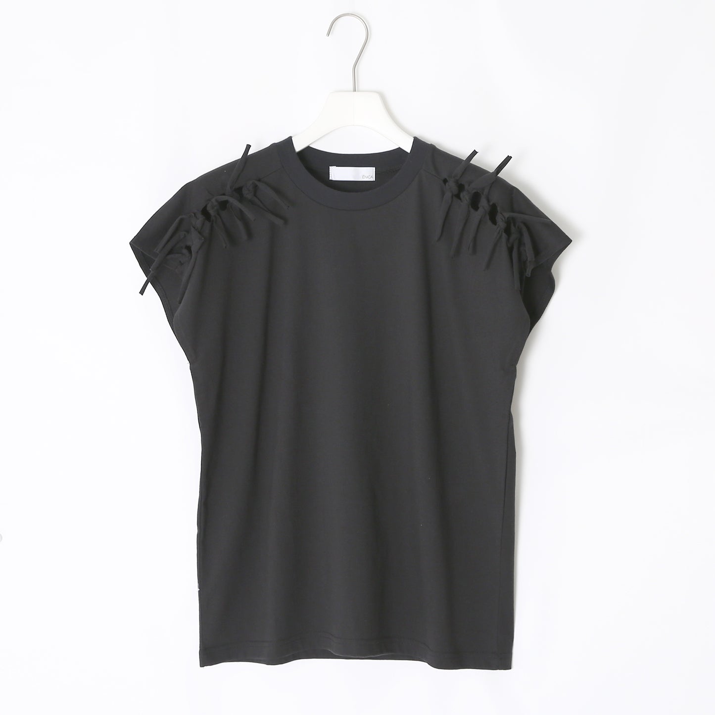 Shoulder Ribbon T-shirt(ショルダーリボンTシャツ)