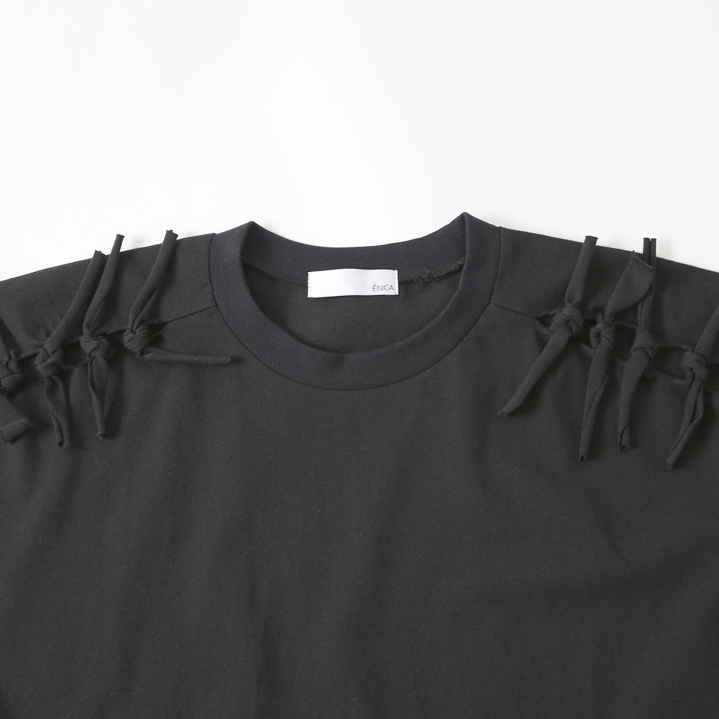 Shoulder Ribbon T-shirt(ショルダーリボンTシャツ)