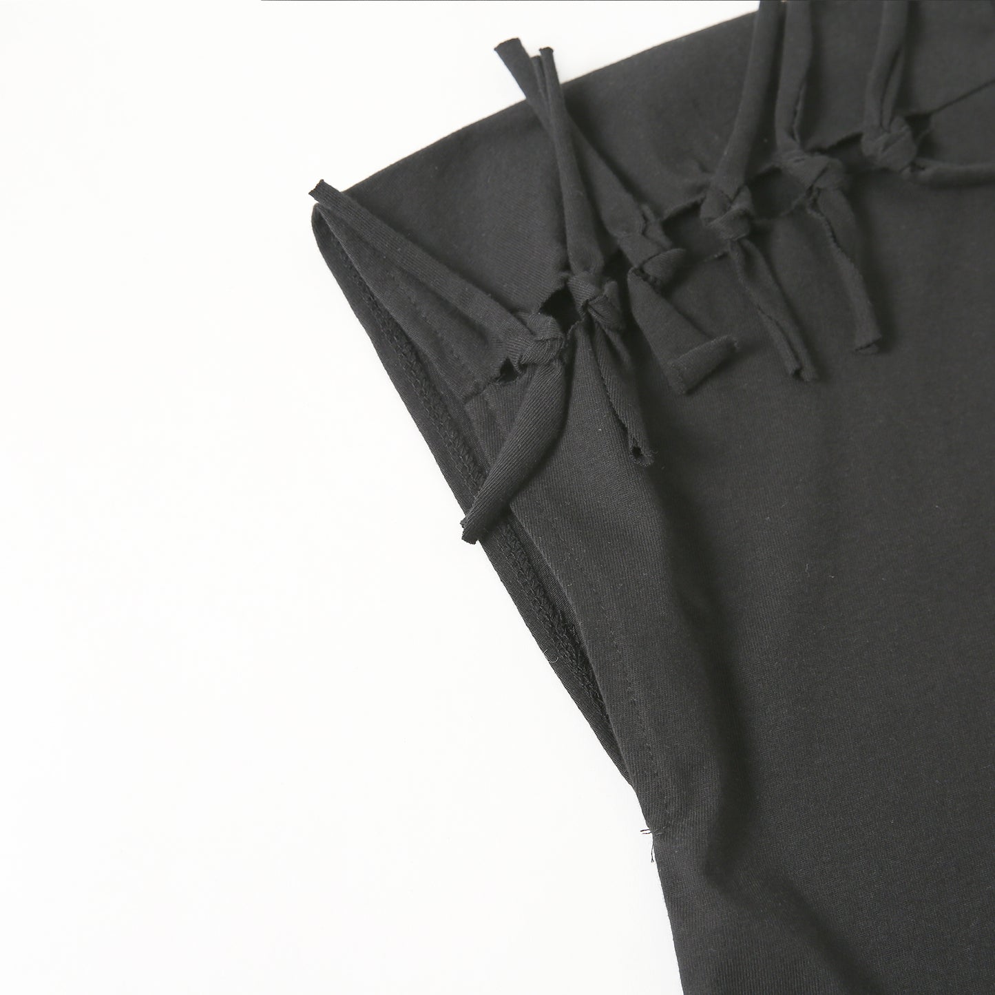 Shoulder Ribbon T-shirt(ショルダーリボンTシャツ)