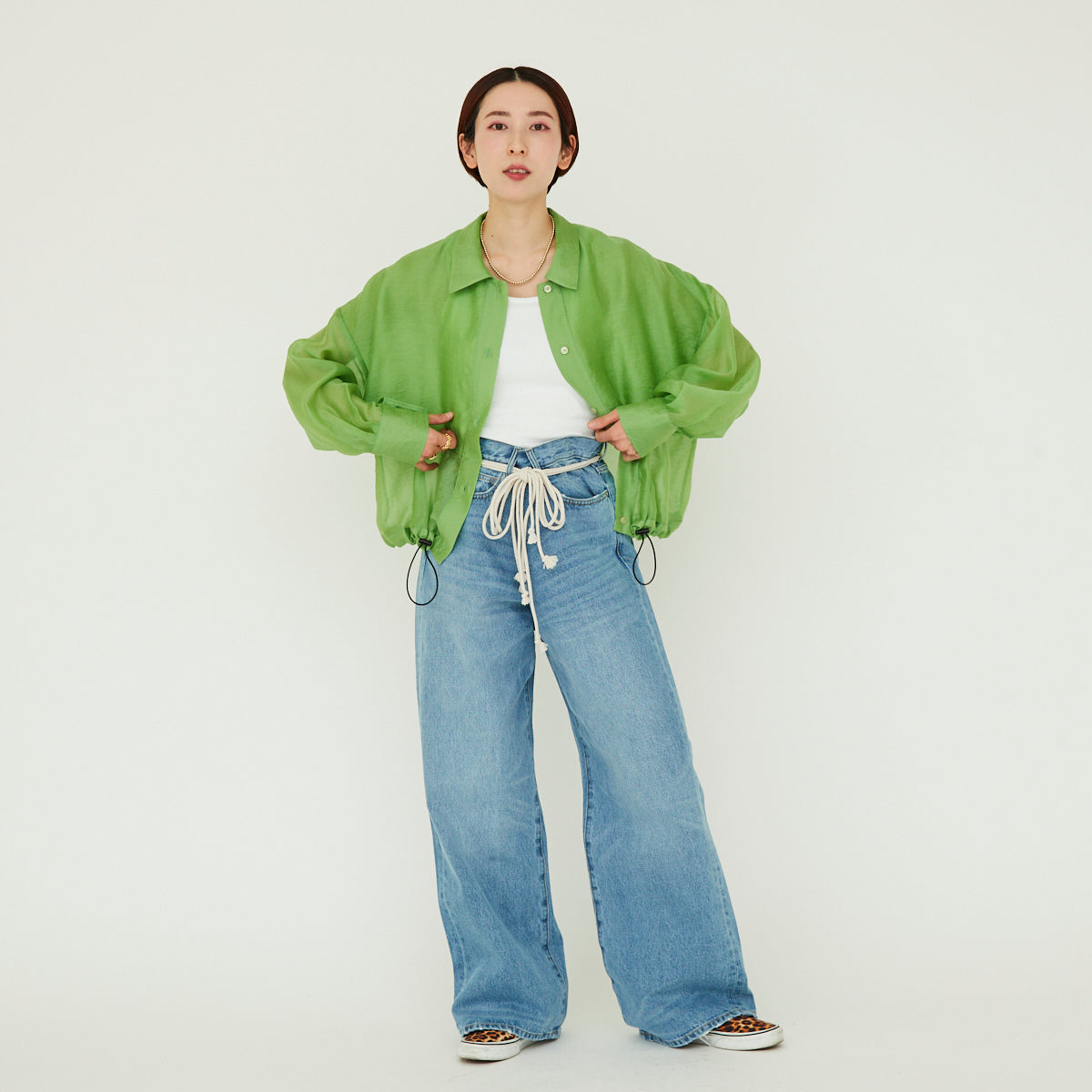 Layered Sheer Shirt(レイヤードシアーシャツ)