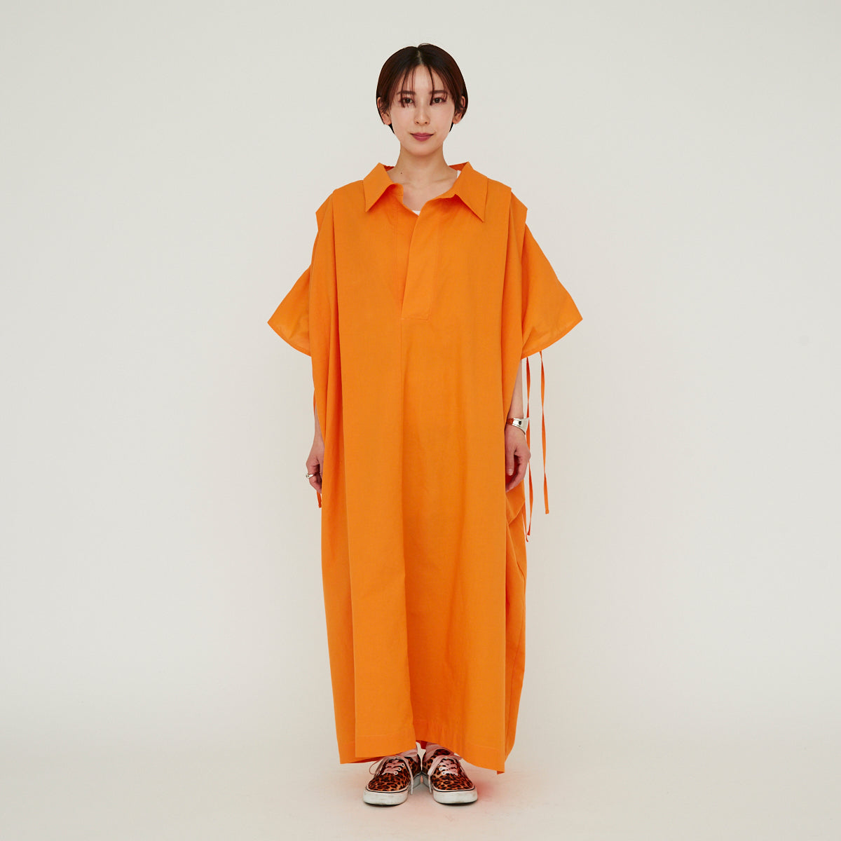 【30%OFF】Back Shirring Onepiece(バックシャーリングワンピース)
