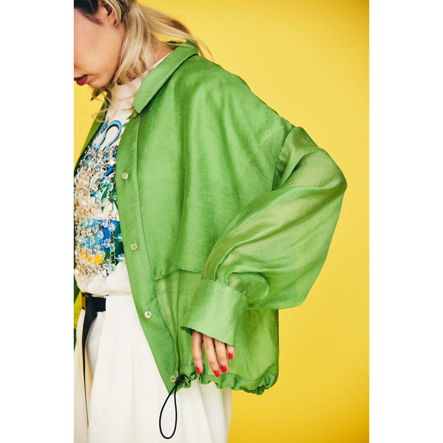 Layered Sheer Shirt(レイヤードシアーシャツ)