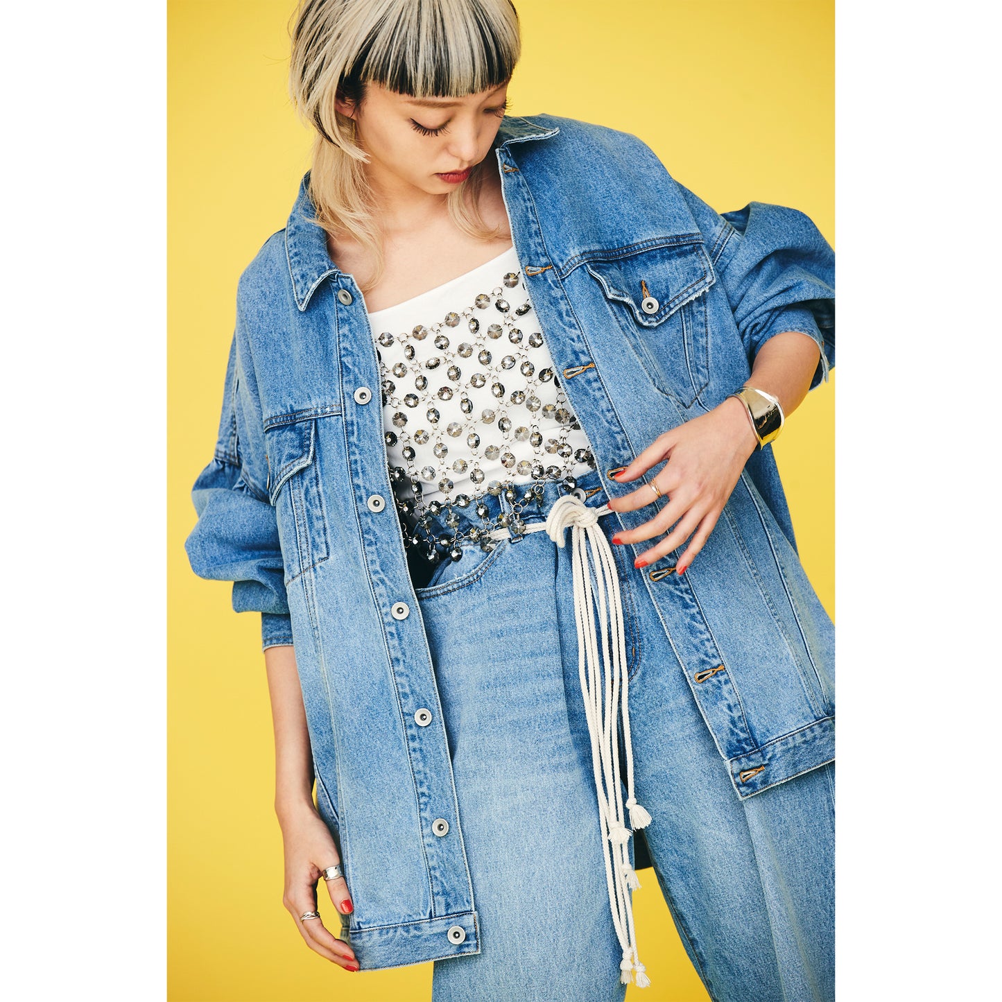 Rope Loose Denim Pants(ロープルーズデニムパンツ)