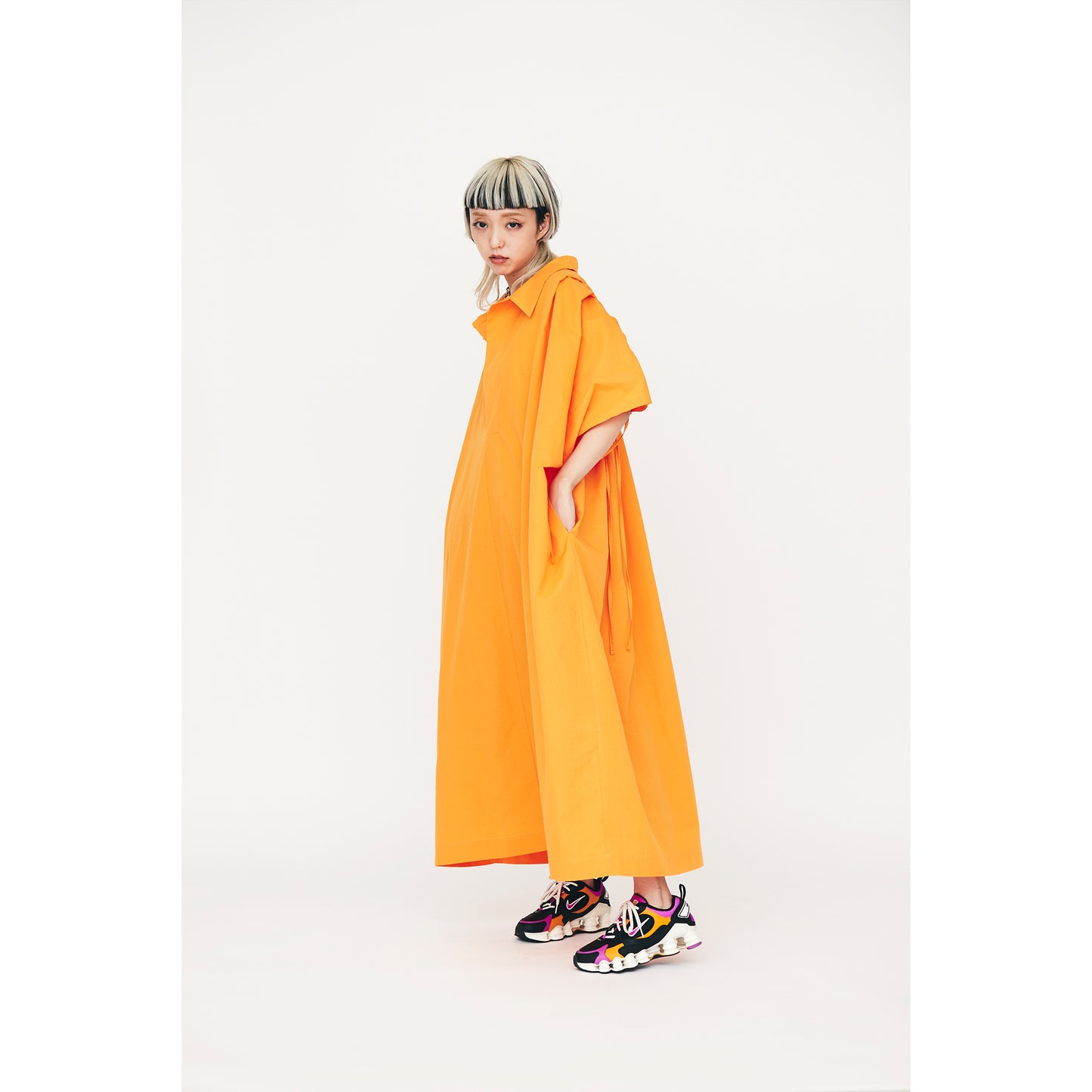 【30%OFF】Back Shirring Onepiece(バックシャーリングワンピース)