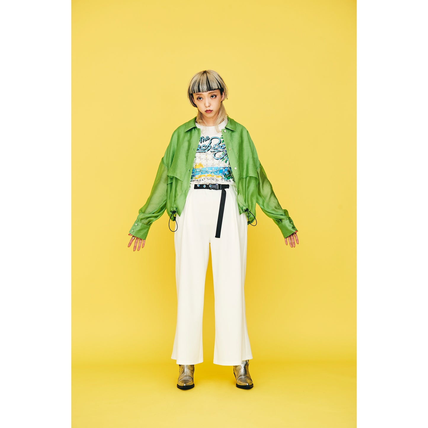 Layered Sheer Shirt(レイヤードシアーシャツ)
