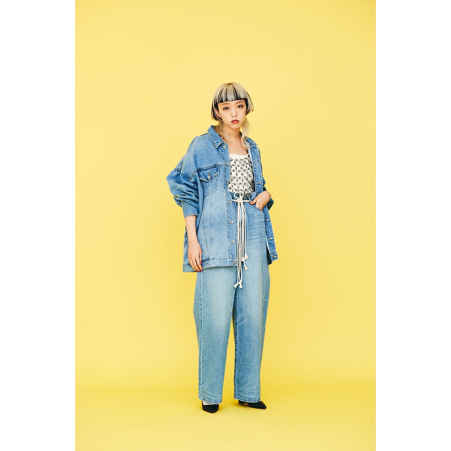 Rope Loose Denim Pants(ロープルーズデニムパンツ)
