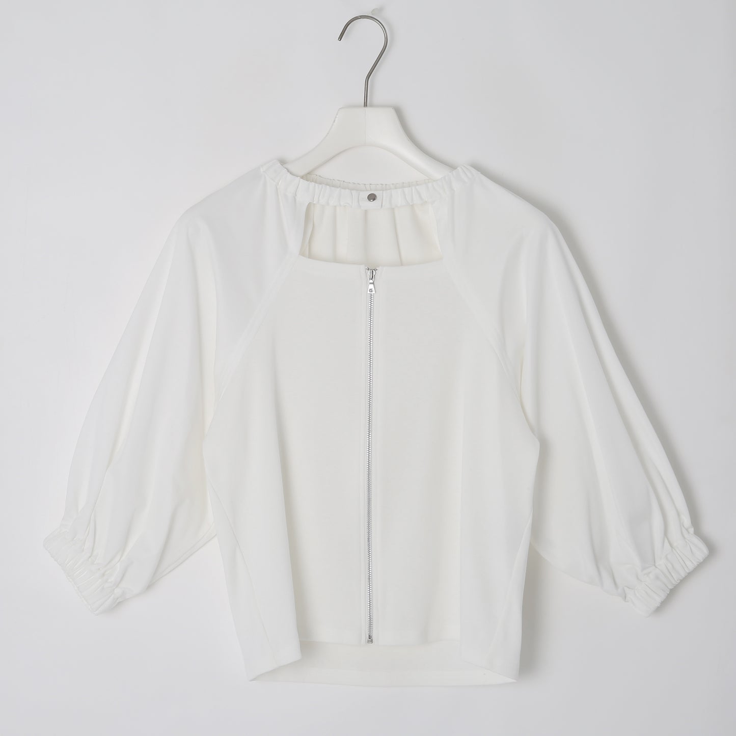 【30%OFF】Front Zip Cut and Sewn(フロントジップカットソー)