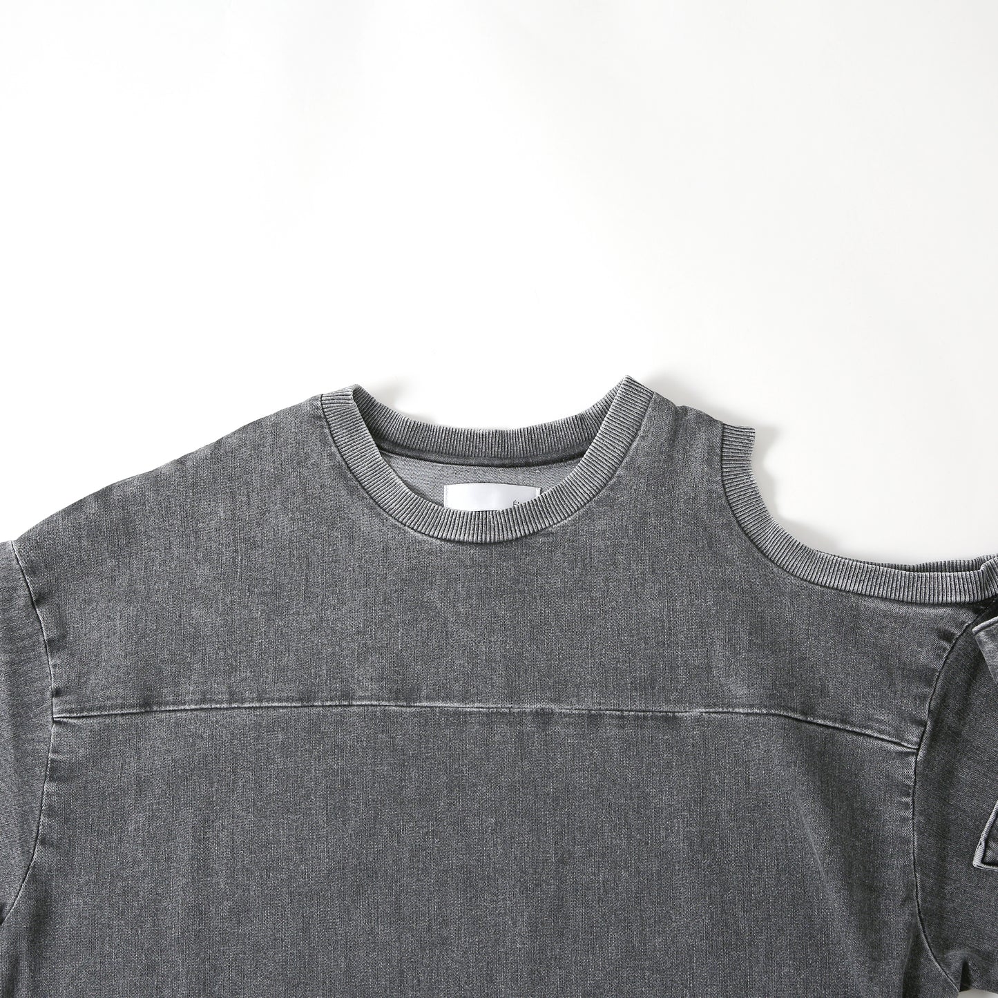 Shoulder Slit Denim T-shirt(ショルダースリットデニムTシャツ)