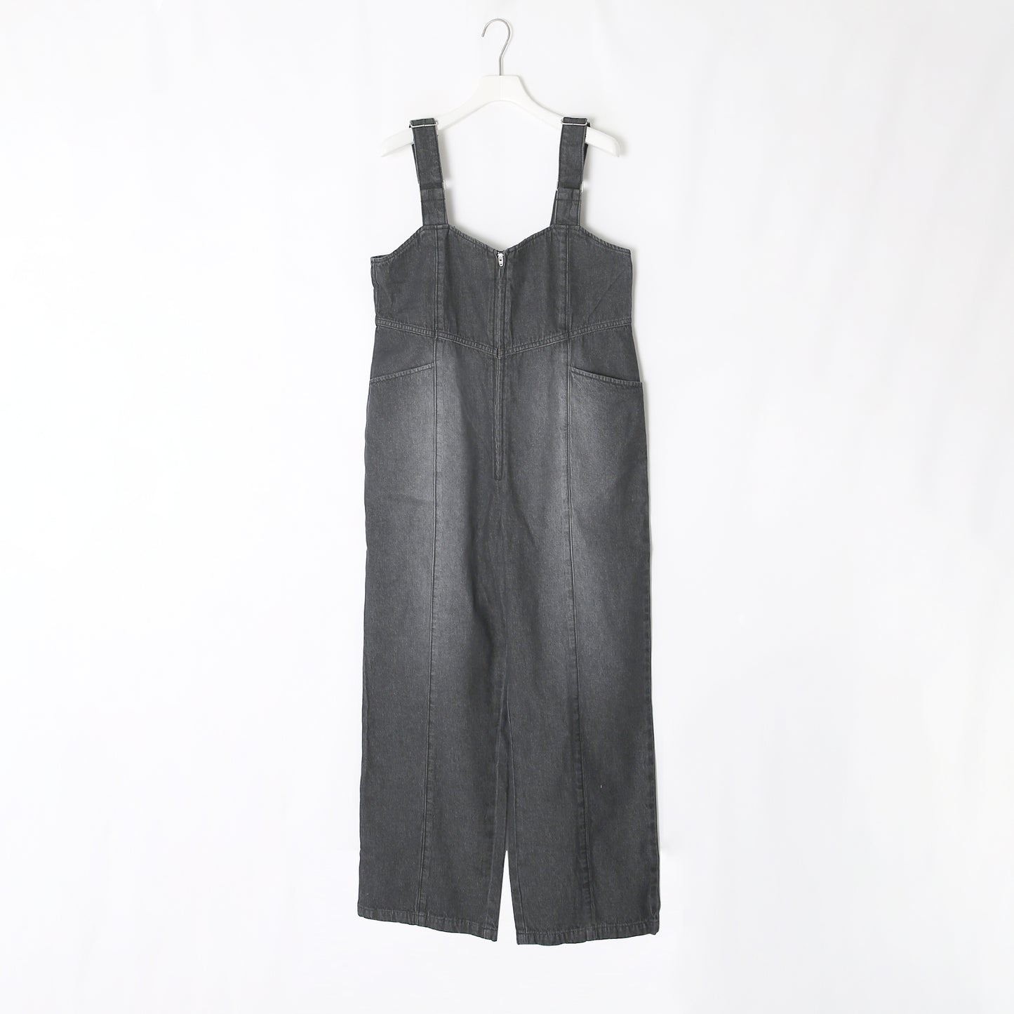 Front Zip Denim All in one(フロントジップデニムオールインワン)