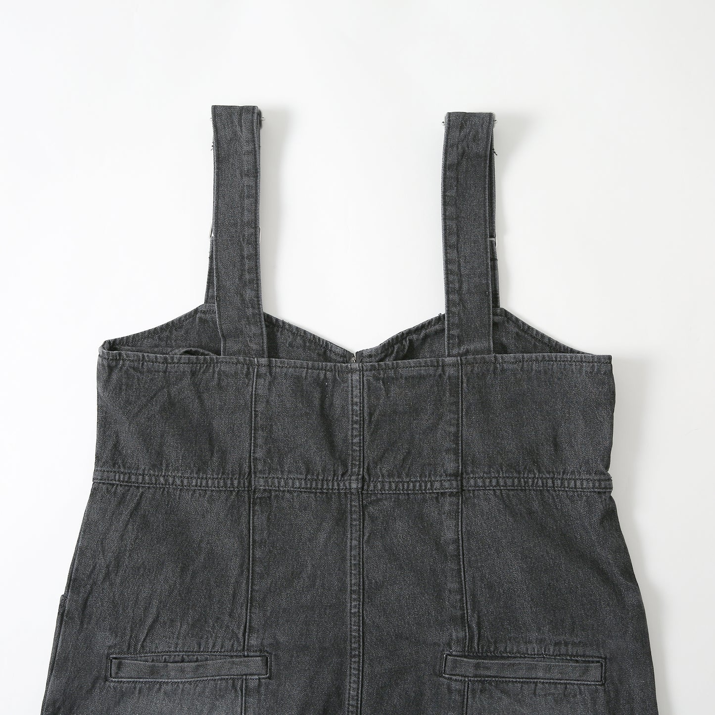 Front Zip Denim All in one(フロントジップデニムオールインワン)