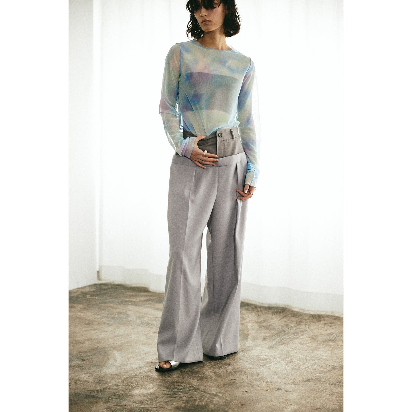 Waist Layered Pants(ウエストレイヤードパンツ)