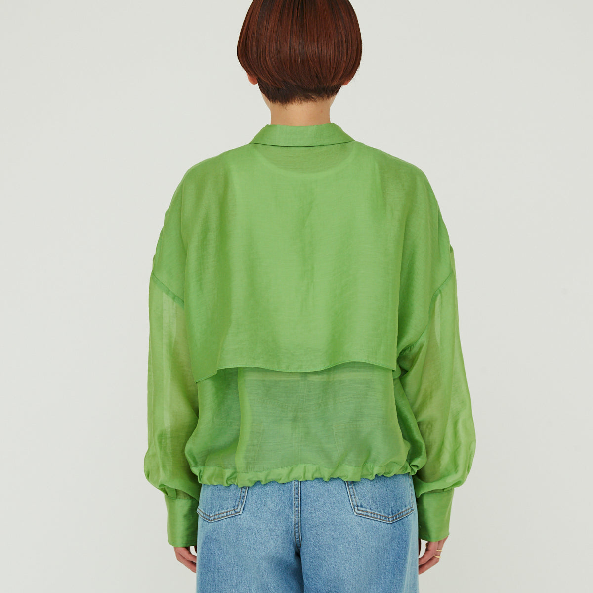 Layered Sheer Shirt（レイヤードシアーシャツ）